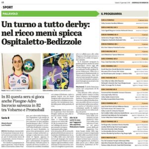 Giornale di Brescia 13.01.2018